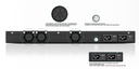 OPNsense DEC4240 Rack Appliance – Rückseite mit redundantem Netzteil und Lüfterauslässen