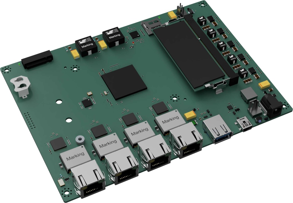 OPNsense DEC2687 Rack Appliance – Netboard A8 mit AMD G-Series SOC