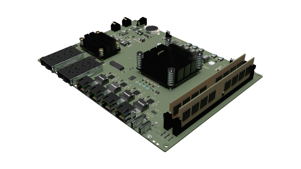 OPNsense DEC3900 Serie – Netboard A20 Gen2 Embedded Mainboard