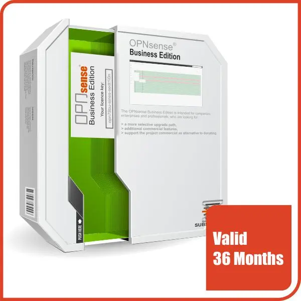OPNsense® Business Edition Subscription - 36 Months